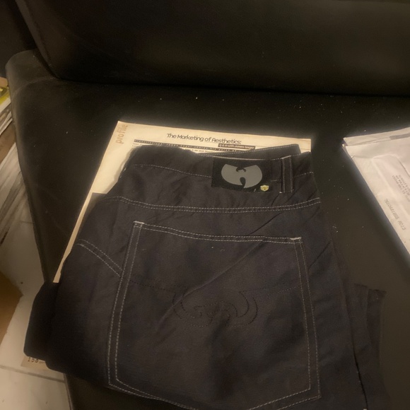 WU WEAR 90’s Vintage Pants Sz 36 - Picture 8 of 9